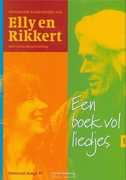 BOEK VOL LIEDJES 1 - ELLY & RIKKERT - 075814