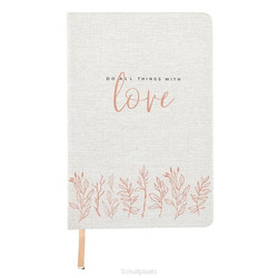 LINEN JOURNAL DO ALL THINGS WITH LOVE - 886083904462