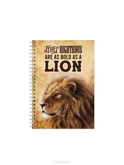 WIRE O HARD JOURNAL LION - THE RIGHTEOUS - 9555483823581