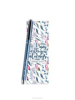 GEL PEN/BOOKMARK I AM WITH YOU ALWAYS - 9555483823956