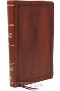 NKJV - COMPACT REFERENCE BIBLE - BROWN - SOFT LEATHERLOOK - 9780785233398